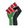 Parche bordado puño colores Palestina