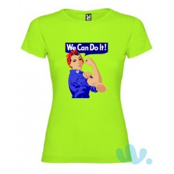 Camiseta mujer "We can do it!"